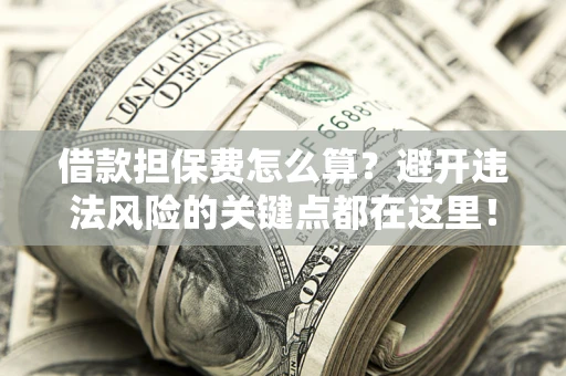 武汉借款担保费怎么算？避开违法风险的关键点都在这里！