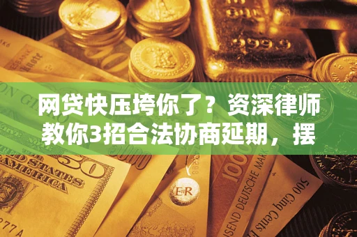 武汉网贷快压垮你了？资深律师教你3招合法协商延期，摆脱暴力催收！