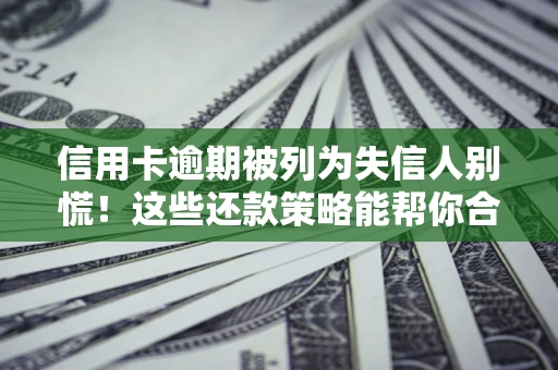 武汉信用卡逾期被列为失信人别慌！这些还款策略能帮你合法止损