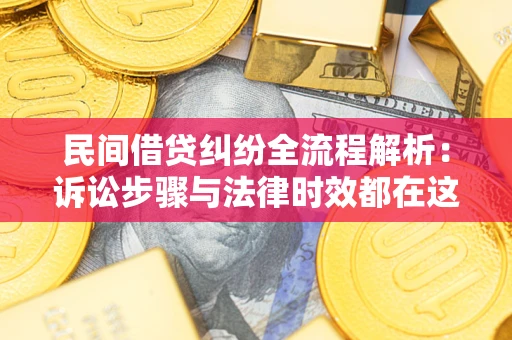 武汉民间借贷纠纷全流程解析：诉讼步骤与法律时效都在这儿了