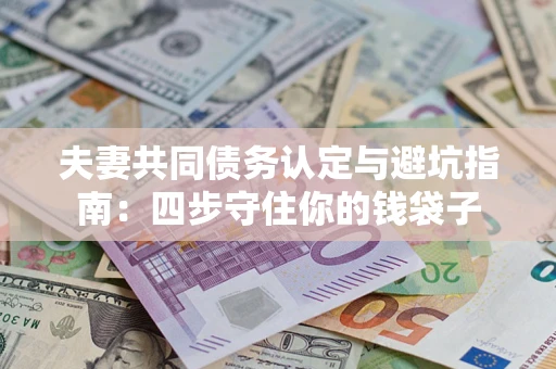 武汉夫妻共同债务认定与避坑指南：四步守住你的钱袋子